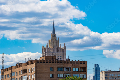 Imposantes Gebäude in Moskau photo