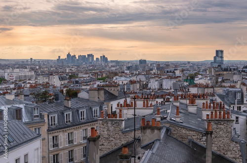 Fototapeta Paris rooftops
