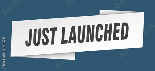 just launched banner template. just launched ribbon label sign