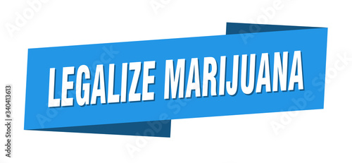 legalize marijuana banner template. legalize marijuana ribbon label sign