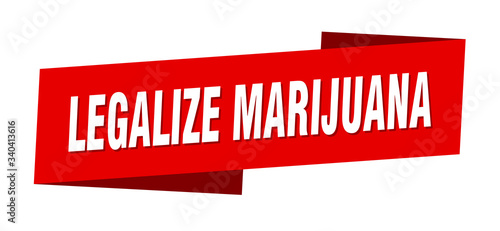 legalize marijuana banner template. legalize marijuana ribbon label sign