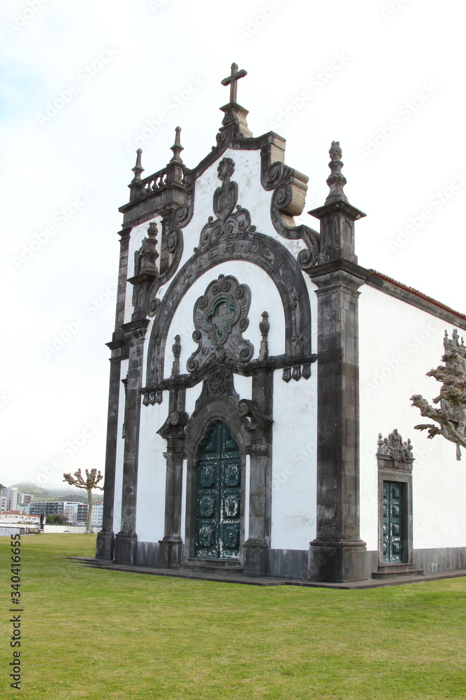 Chapel of Mae de Dues, Ponta Delgado, Sao Miguel Island, Azores, Portugal