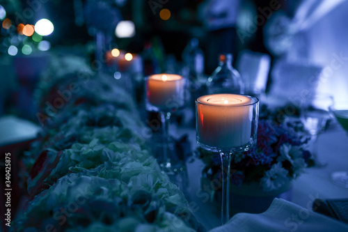 Beautiful floral table decoration for a special occasion