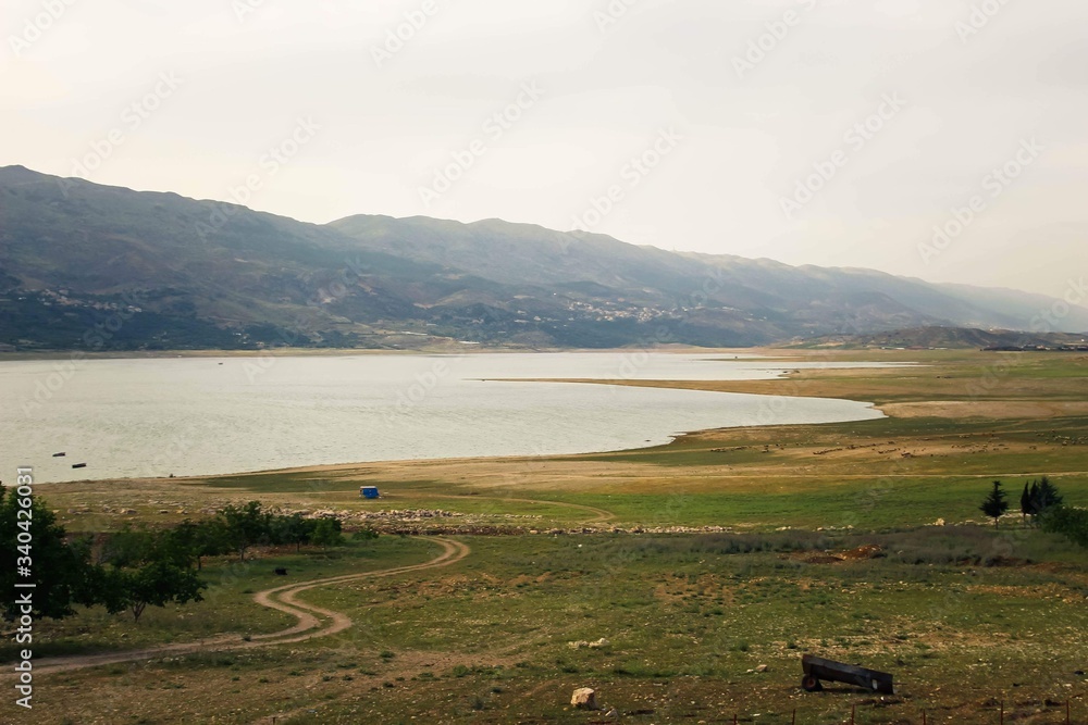 Obraz premium landscape with lake