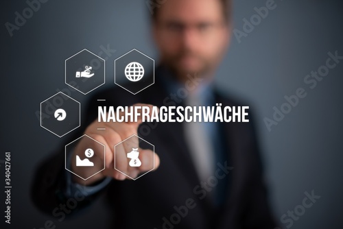 Nachfrageschw�che