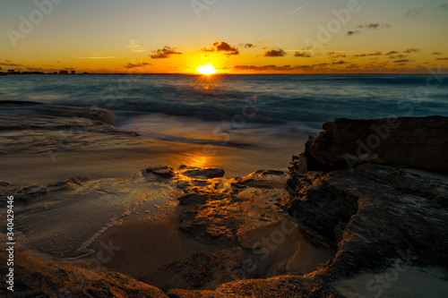 Sunset from Pelican Beach, Grace Bay, Turks and Caicos