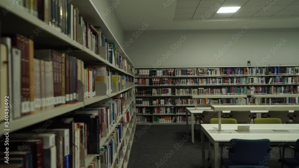 Collage library ready for student with many books Collage library ready for student with many books
