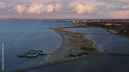 Wallpaper Mural Drone Flight Over Amager Strandpark Torontodigital.ca