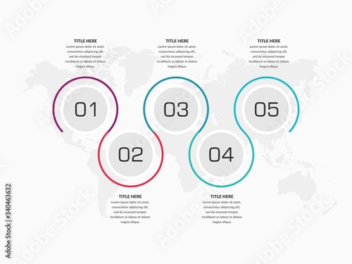 Business Infographic Element Premium Vector