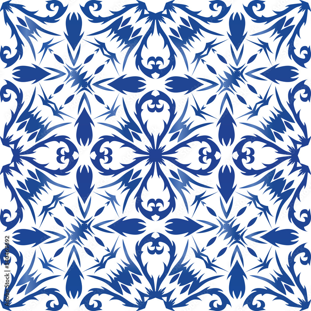 Ceramic tiles azulejo portugal.