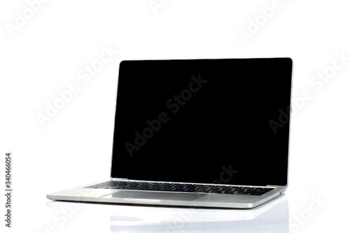 laptop or notebook isolated on white background