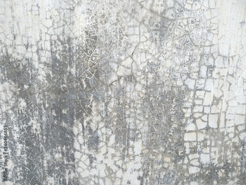 Obraz premium Dirty and Old cement wall texture background. Grunge background with peeling paint. Wall texture can be used as a wall frame and wall background.