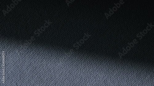 Time lapse sunrise drop shadow on a textile
