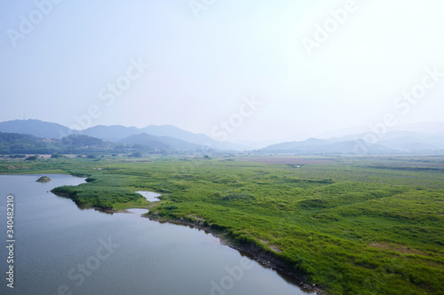 Boseong River in Boseong-gun, South Korea. 