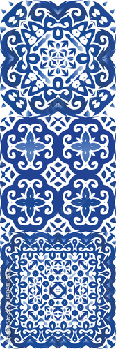 Portuguese vintage azulejo tiles.