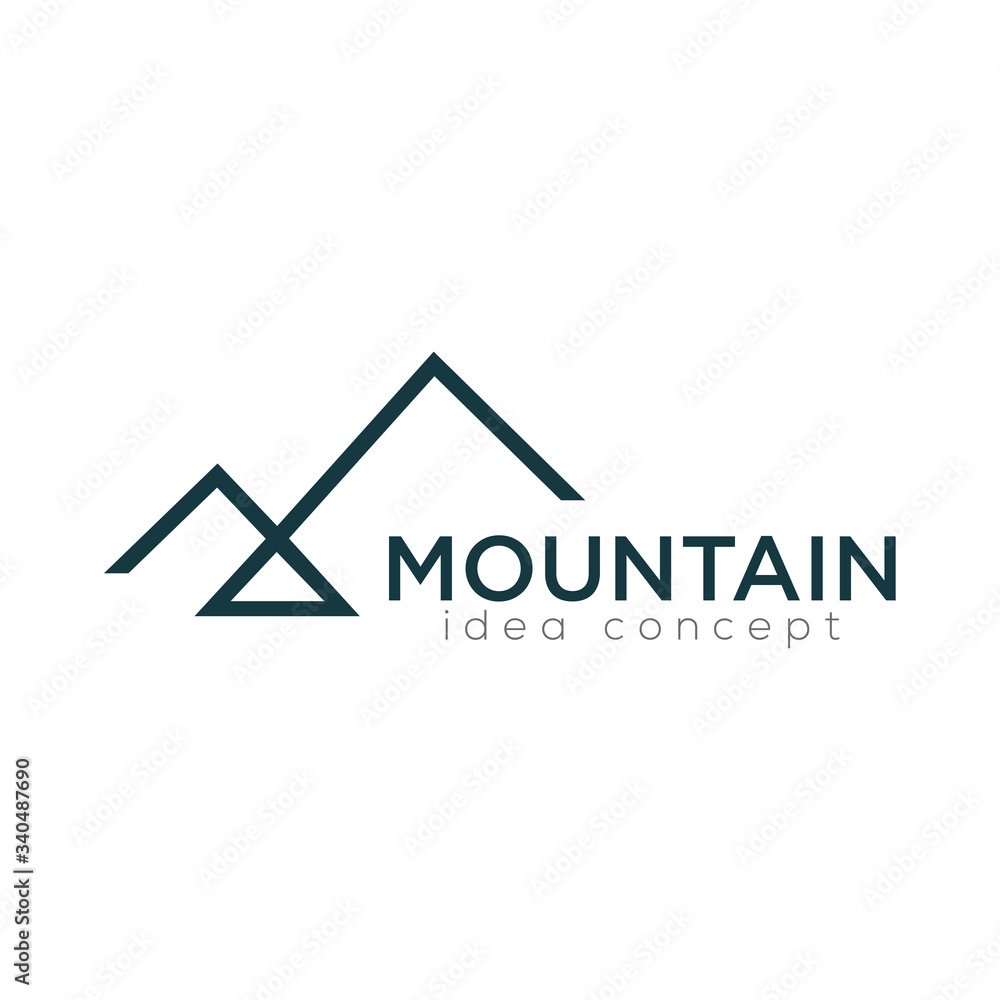 Mountain Logo Design Template Mountain Logo Design Template