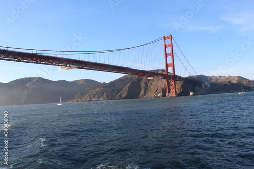 Parte de la navegación en la bahía 