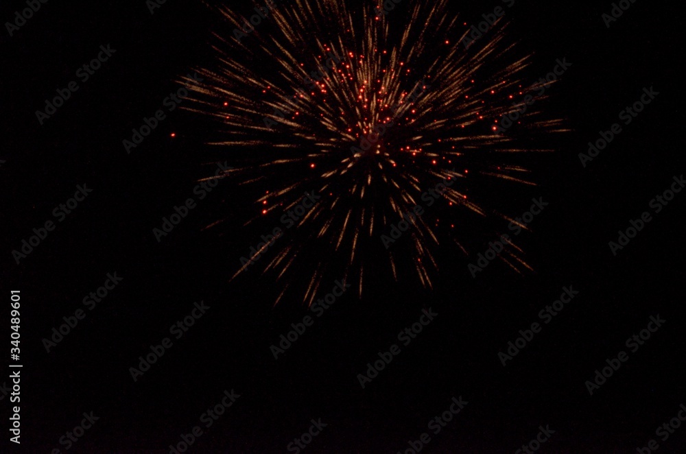 Fireworks in New Year Festival Celebration light background Fireworks in New Year Festival Celebration light background