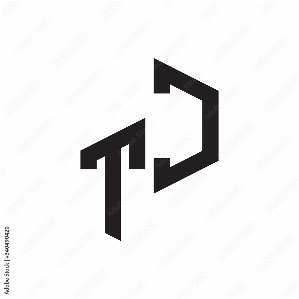 TC Initial Letters logo monogram with up to down style TC Initial Letters logo monogram with up to down style