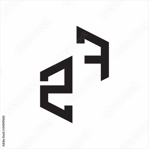 Free Download ZF Initial Letters logo monogram with up to down style - GFXLoad