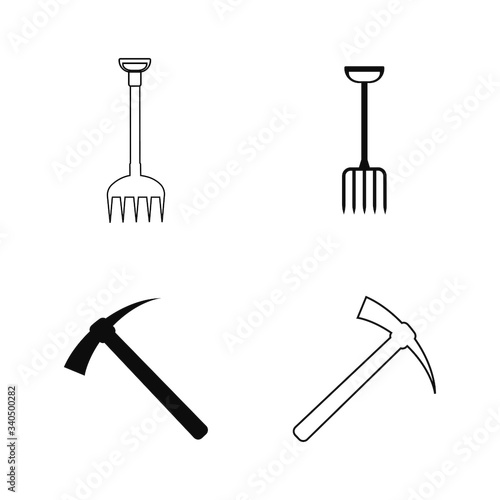 gardening tool logo