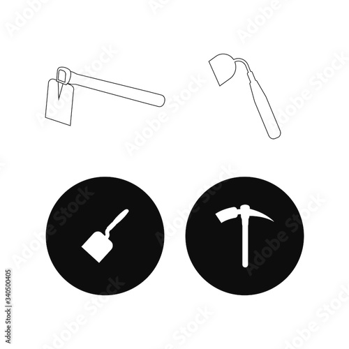 gardening tool logo