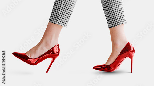 Fotografia Businesswoman in heels