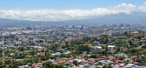Aerial view of La Sabana Park and Costa Rica National Stadium