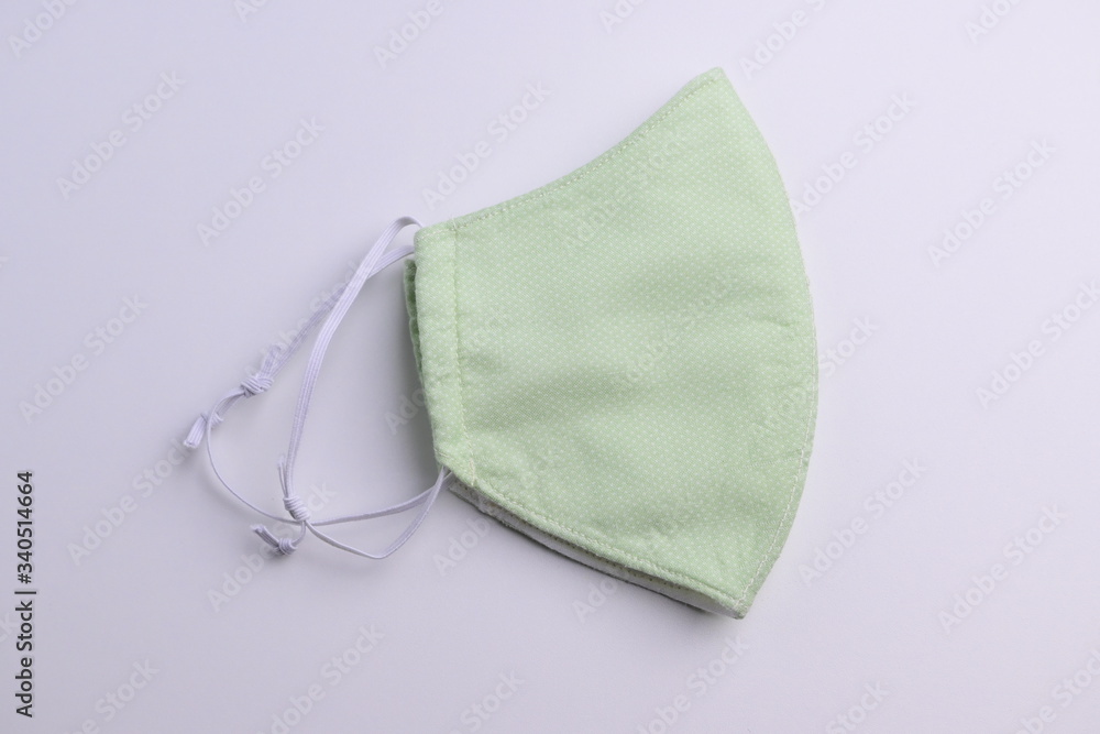design of face mask handmade sewing from fashion fabric cotton cloth design of face mask handmade sewing from fashion fabric cotton cloth