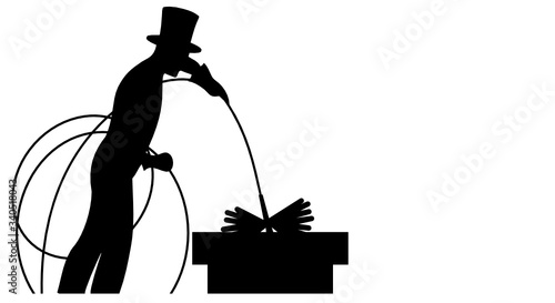 ramoneur logo noir et blanc