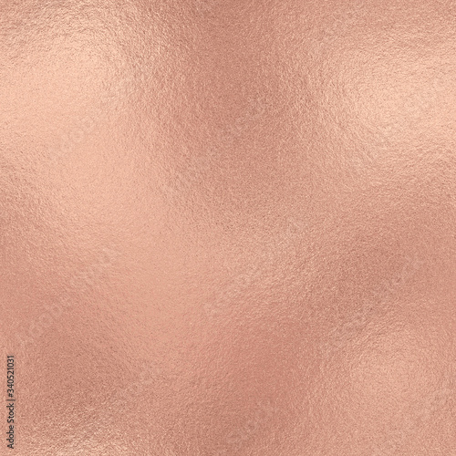 Rose Gold foil seamless texture, pink background 