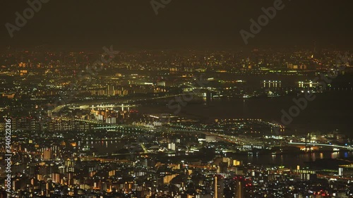 Wallpaper Mural 大阪　神戸　夜景　掬星台　日本
 Torontodigital.ca