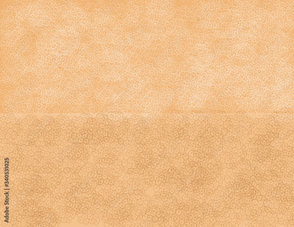 Fototapeta premium brown floral paper