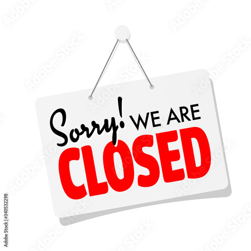 Sorry! we are closed