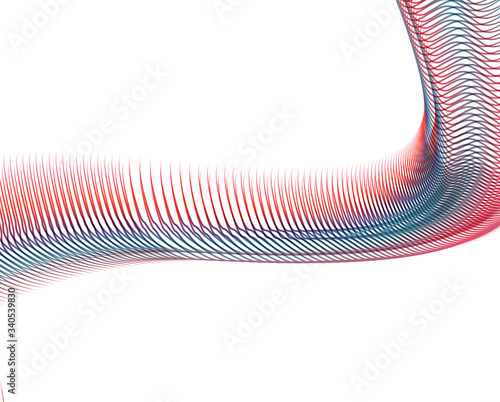 Abstract background blend wave line design for Wallpaper, Banner, Background, Card, Book Illustration, landing page
