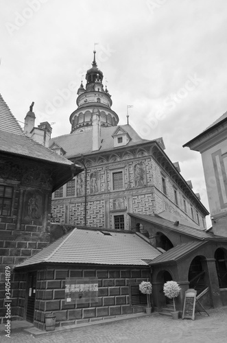 castle of cesky krumlov, czech republic photo