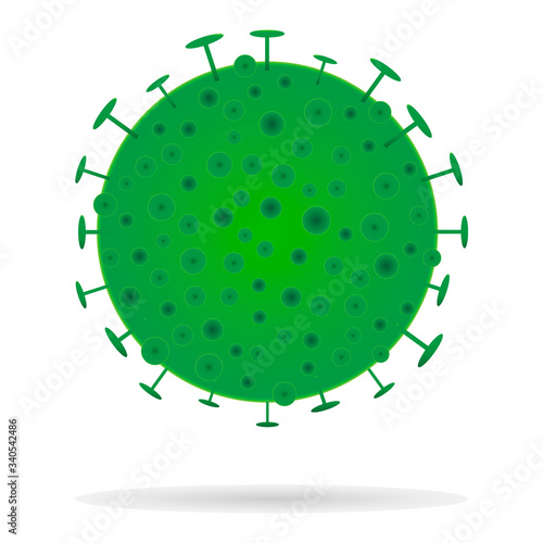 Vector illustration of covid-19. Coronavirus