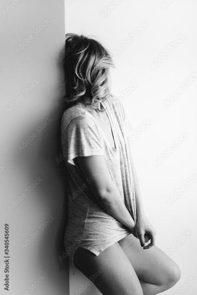 Black and white art fashion surrealistic portrait of beautiful woman, fashion studio portrait of beautiful model, details of body Black and white art fashion surrealistic portrait of beautiful woman, fashion studio portrait of beautiful model, details of body