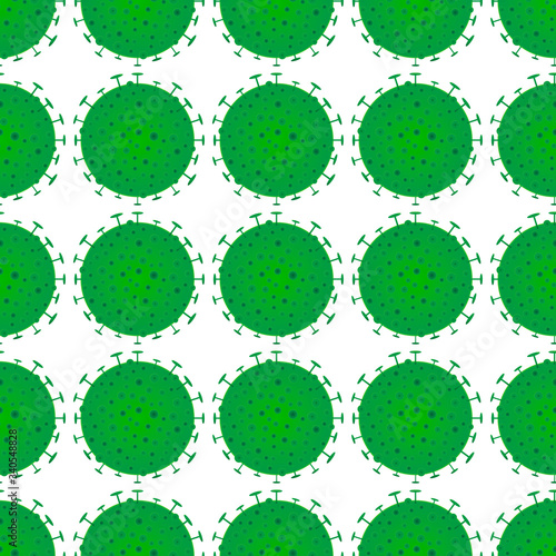 Vector illustration, covid-19 pattern. Coronavirus