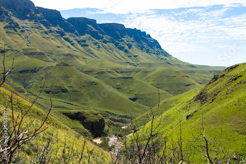 Drakensberg mountains, Royal Natal National Park, Lesotho photo