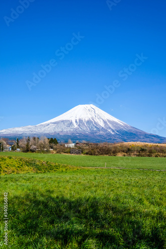 朝霧高原からの富士山