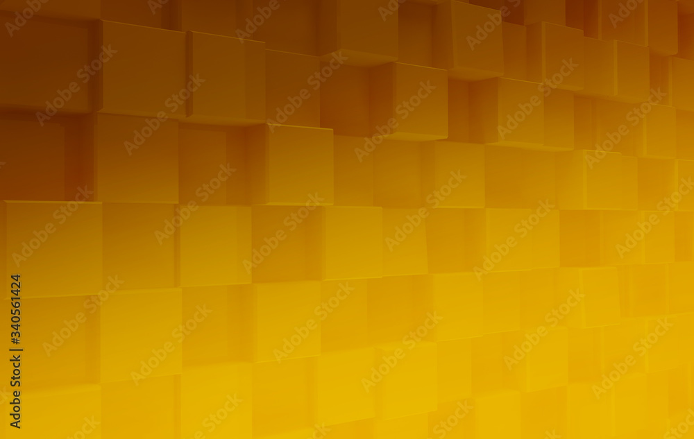 3D squares abstract background. Realistic wall of cubes. Three-dimensional render illustration. 3D squares abstract background. Realistic wall of cubes. Three-dimensional render illustration.