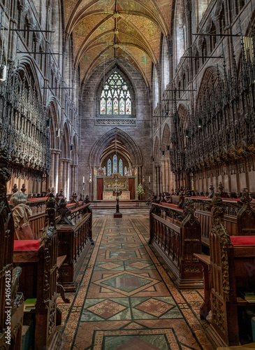 Chester Cathedral Uk interior 13 © Barry