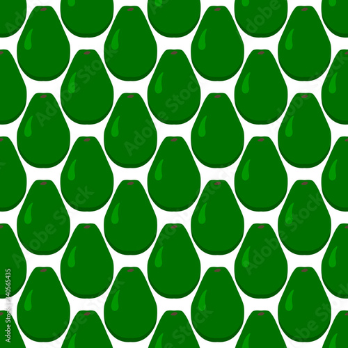 Illustration on theme big colored seamless avocado