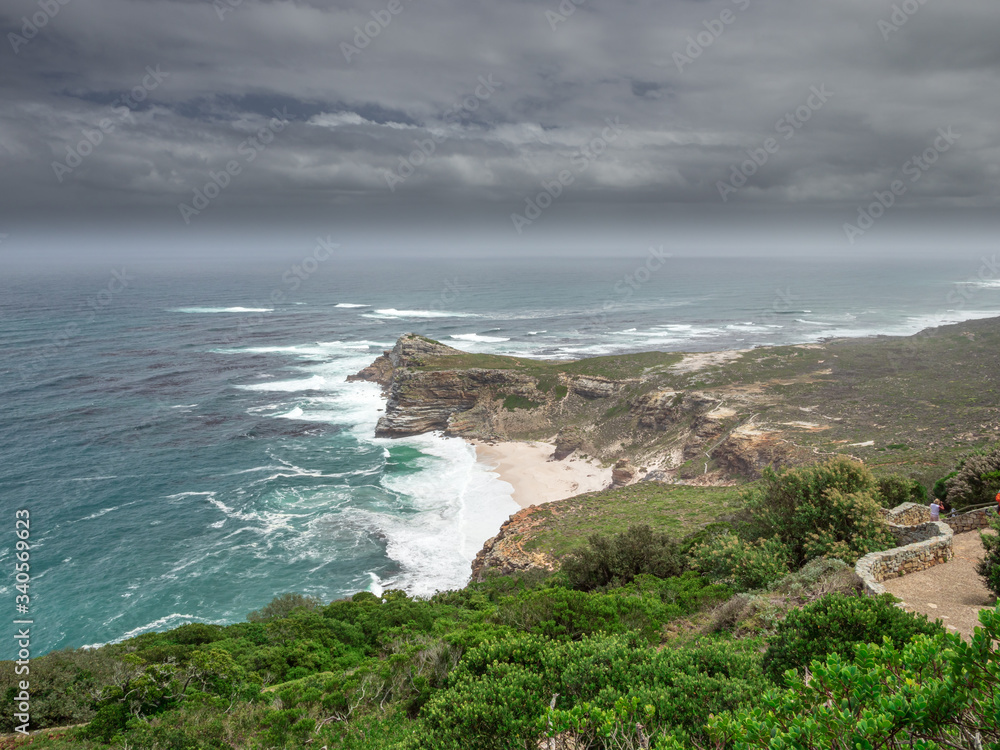 South African Beach Cliff at the cape of Good Hope South African Beach Cliff at the cape of Good Hope