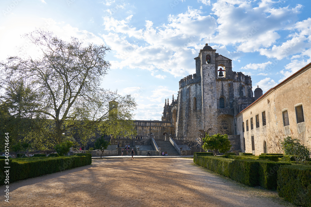 Tomar landmark cloister Convento de cristo christ convent, Portugal