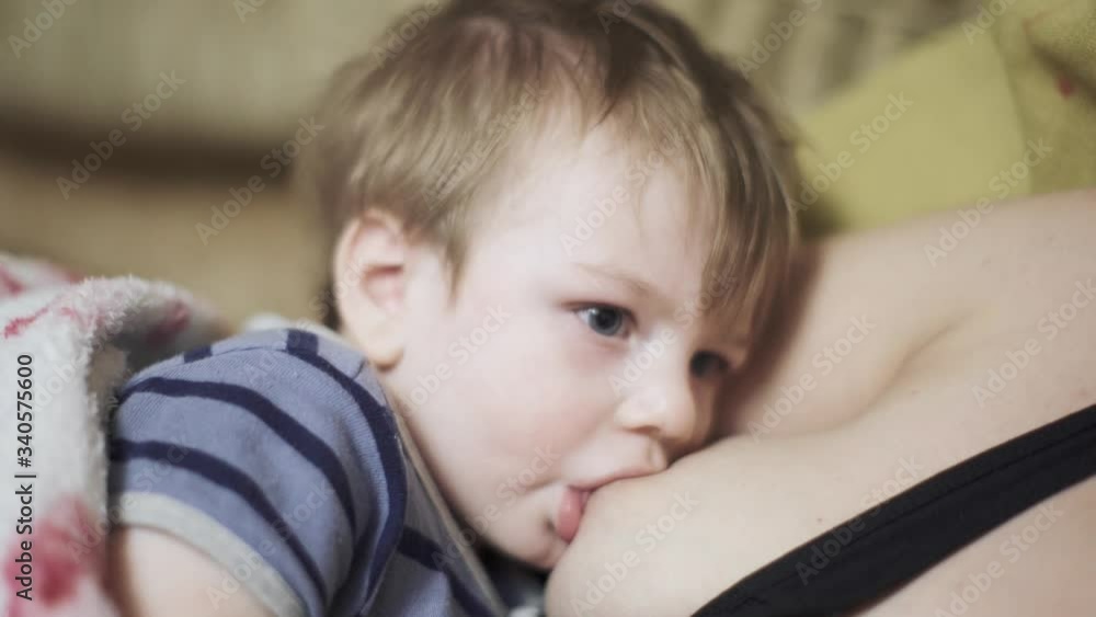 Boys are breastfeeding Boys are breastfeeding