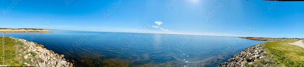 panorama of the fjord