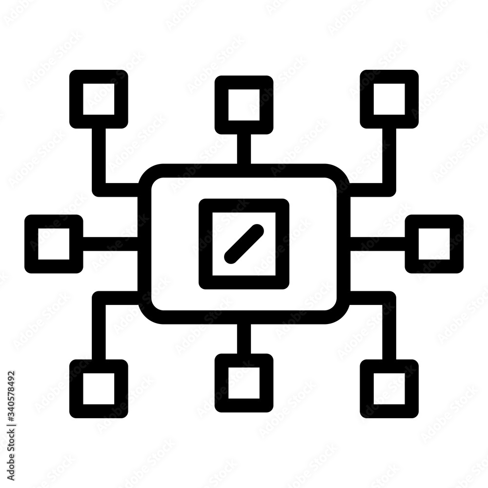 Computers on the local network icon. Outline computers on the local network vector icon for web design isolated on white background Computers on the local network icon. Outline computers on the local network vector icon for web design isolated on white background