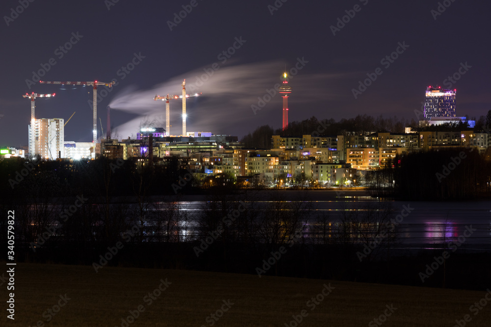 Tampere skyline